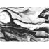 Black and White Marble Ink Surface Laptop Studio Skin